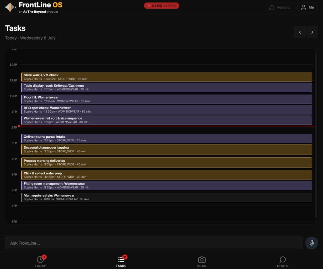 Refund workflow with a multi-step progress tracker and a manager approval gate.